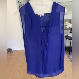 Aritzia Babaton Royal Blue Blouse